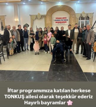 14. GELENEKSEL İFTARIMIZI YAPTIK. 