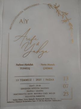 ÖMÜR BOYU MUTLULUKLAR DİLERİZ. 