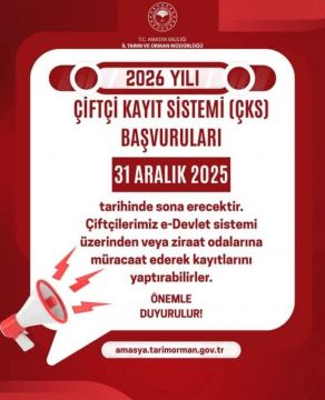 ÇKS SON TARİH 31.ARALIK.