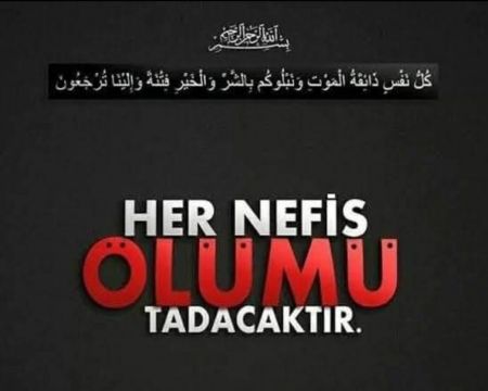 ALLAH RAHMET ETSİN. 