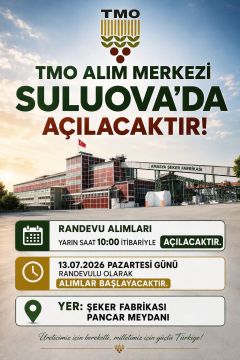 T.M.O SULUOVA DA AÇILIYOR. 